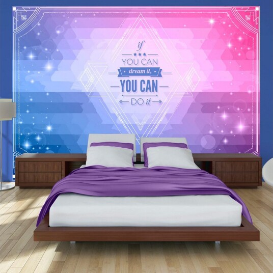 Fototapet If You Can Dream It You Can Do It! 300x210 - Artgeist sp. z o. o.