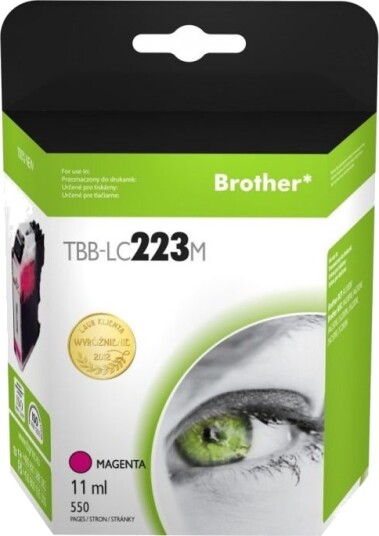 Tb Print Brother Lc223 Magenta Blekk Tbb-Lc223m TBB-LC223M Tb Print Brother Lc223 Magenta Blekk Tbb-Lc223m TBB-LC223M
