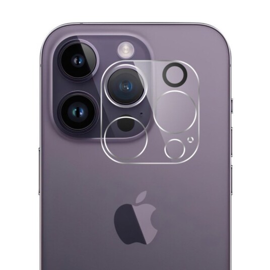 Oem iPhone 15 Pro / 15 Pro Max Kameralinsebeskyttelse – 9H Herdet Glass Oem iPhone 15 Pro / 15 Pro Max Kameralinsebeskyttelse – 9H Herdet Glass