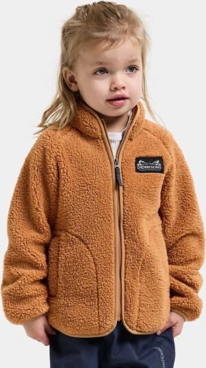 Didriksons Gibbs Kids" Full Zip Brown 80