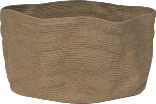 Lorena Canals Stonewashed Basket Soil Brown   Brown   45X 25CM