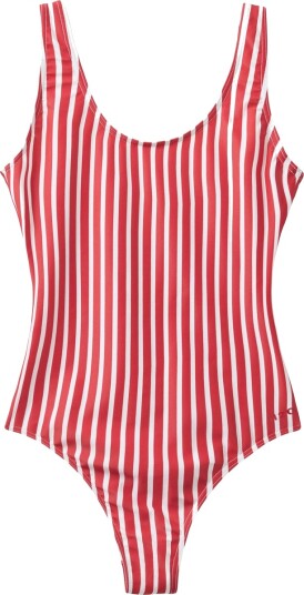 H2O Stripe Swimsuit Red XL H2O Stripe Swimsuit Red XL