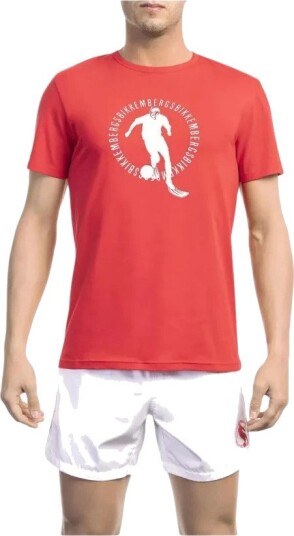 Bikkembergs Herre Topper Rød S,