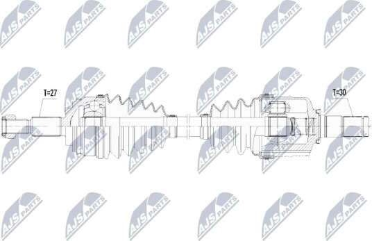 NTY NPW RE 091 Drivaksel NTY NPW RE 091 Drivaksel