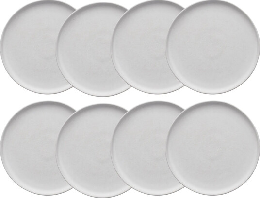 Scandi Living Sandsbro tallerken offwhite Ø20 cm 8 pk