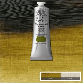 Winsor Newton Proff Akryl 60 ml Olivengrønn 447