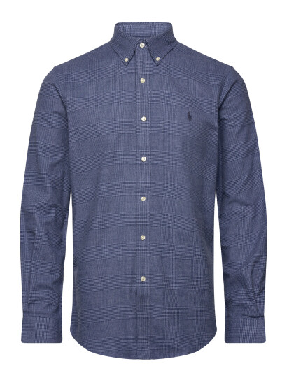 Polo Ralph Lauren Custom Fit Plaid Performance Twill Shirt Blue XS Polo Ralph Lauren Custom Fit Plaid Performance Twill Shirt Blue XS