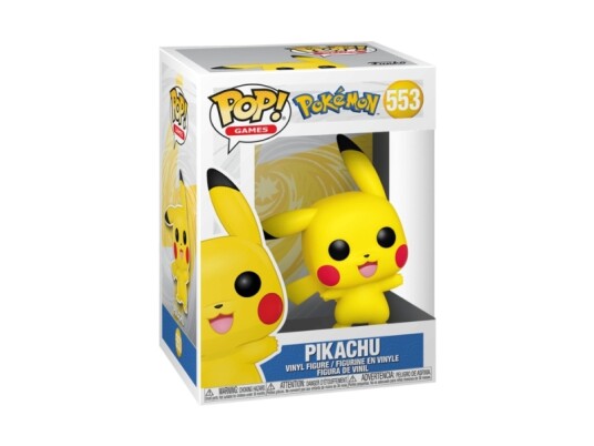 Funko POP Pokémon Pikachu actionfigur i displayeske