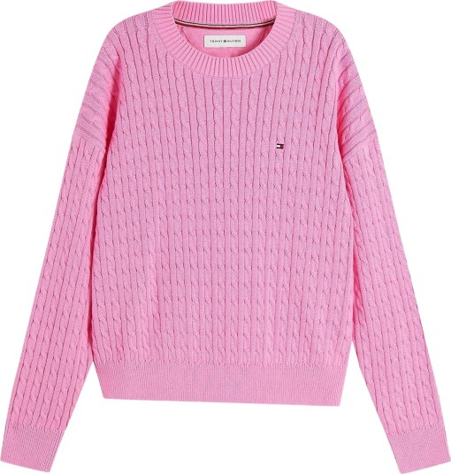 Tommy Hilfiger Genser Strikk Rosa Daisy Tommy Hilfiger 6 år (116) Genser
