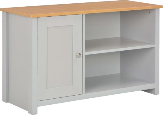 vidaXL TV benk grå 95x39x58 cm