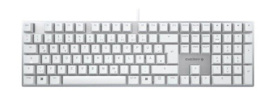 Cherry KC 200 MX - Tastatur - Tysk - Hvit Cherry KC 200 MX - Tastatur - Tysk - Hvit