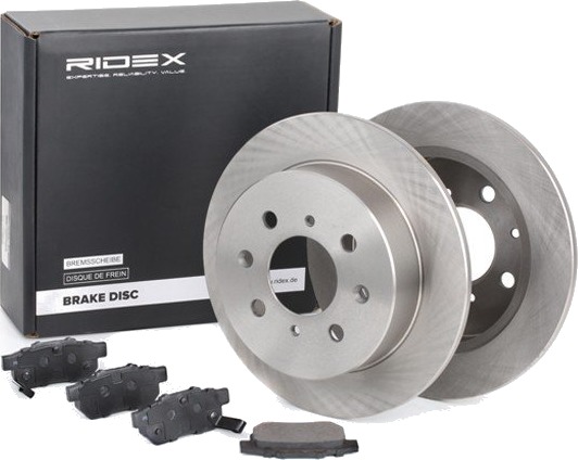 RIDEX 3405B0265 Bremseskiver og -klosser