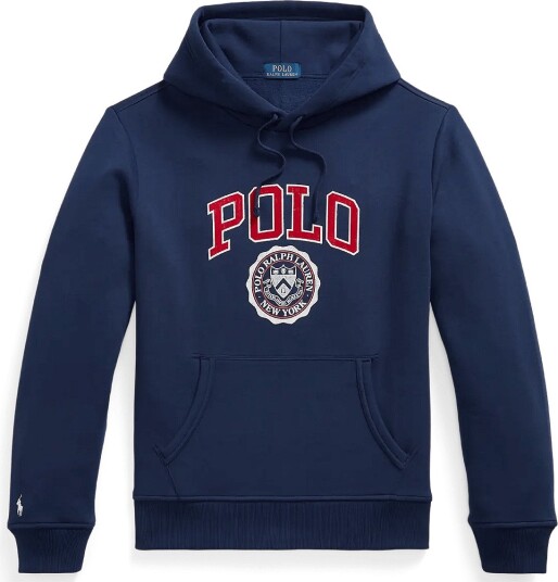 Polo Ralph Lauren Logo Fleece Hoodie NEWPORT NAVY XS