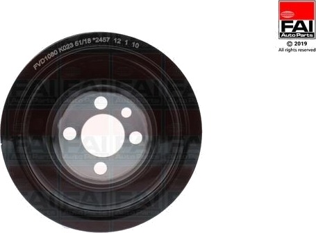 Remskive, veivaksel FAI AutoParts FVD1080