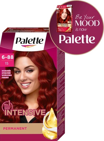 Schwarzkopf Palette Intensive Creme Coloration 6-88 Ruby Red
