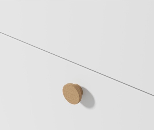 INR Iconic Nordic Rooms Dot Knott Ø50 mm Natural oak