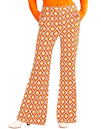 Widmann Groovy 70-talls bukser til dame, L/XL