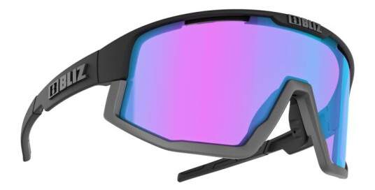 Bliz Fusion Nordic Light OneSize, Black/NL Coral - Orange Blue M