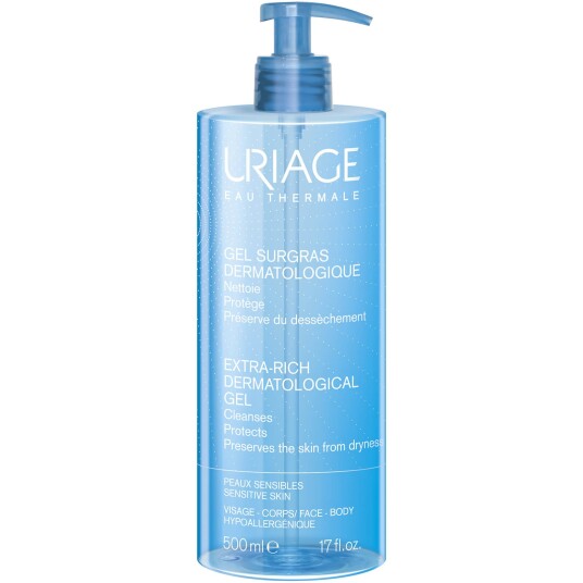Uriage Surgras Foaming Cleansing Gel 500 ml Uriage Surgras Foaming Cleansing Gel 500 ml