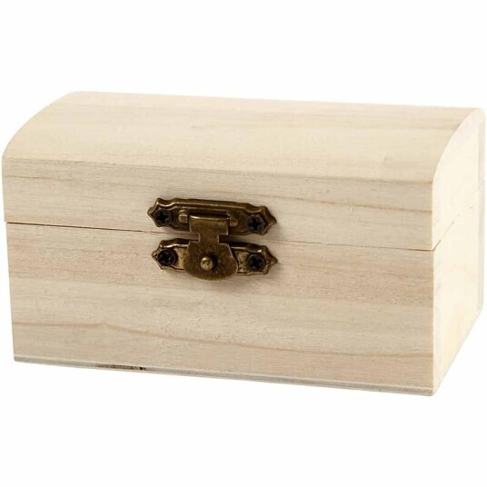 Creativ Company Skattekiste, D: 4,9 Cm, L: 9 Cm, B: 5,2 Cm, 10 Stk./ 1 Pk.
