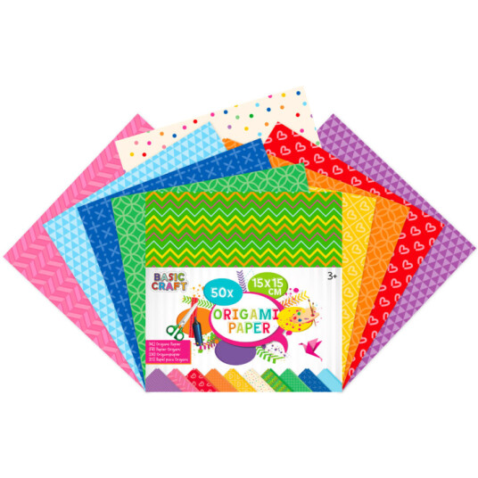 Grafix Origamipapir 15cm 50-pakke Grafix Origamipapir 15cm 50-pakke