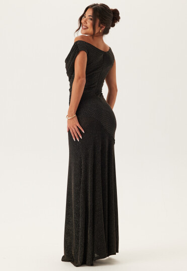 Goddiva Glitter Multi Way Maxi Dress Goddiva Glitter Multi Way Maxi Dress
