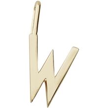Design Letters Archetype Charm 10 mm Gold A-Z W Design Letters Archetype Charm 10 mm Gold A-Z W