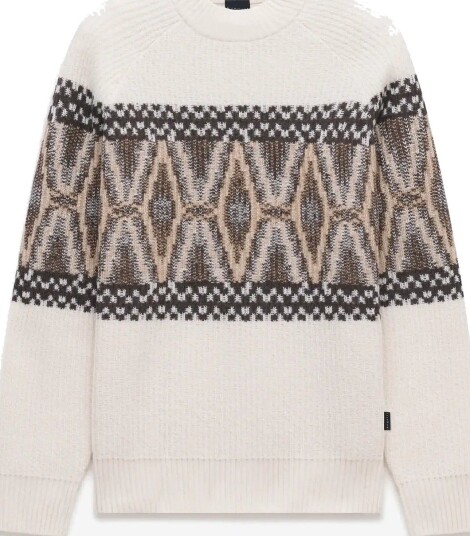 Bugatti Turtle Neck Pullover ECRU XXL