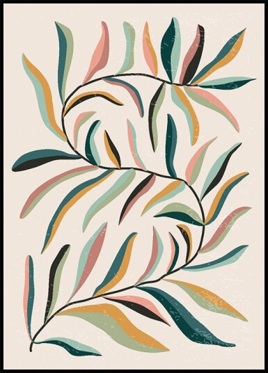 Minimalism Botanical Leaves Plakat Plakat / 30x40cm Minimalism Botanical Leaves Plakat Plakat / 30x40cm