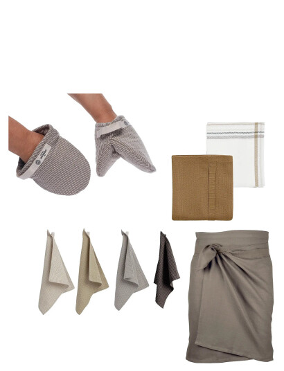 The Organic Company Sustainable Kitchen Starter Kit - White - ONE SIZE