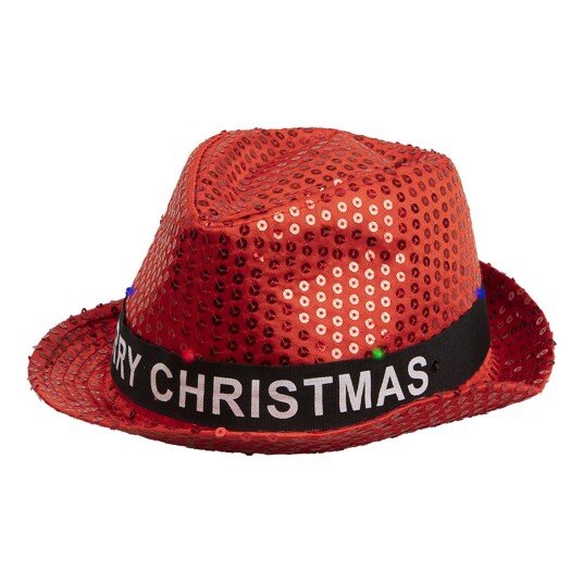 Hisab/Joker Company AB Paljetthatt LED Merry Christmas - One size Hisab/Joker Company AB Paljetthatt LED Merry Christmas - One size