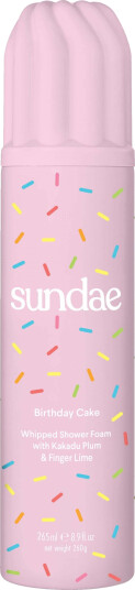 Sundae Birthday Cake Foaming Body Wash 265 ml