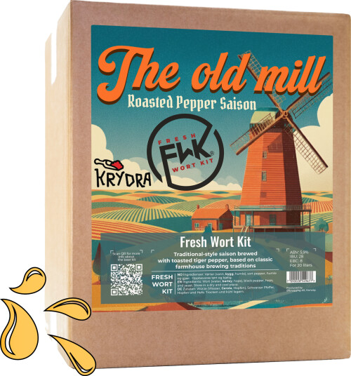 Fwk FWK The Old Mill Fresh Wort Kit Roasted Pepper Saison