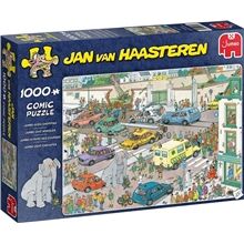 Jan Van Haasteren Puslespill 1000 Deler Jumbo Goes Shopping!