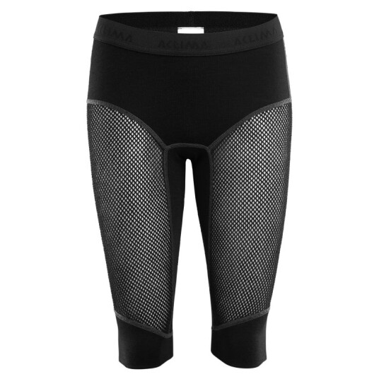 Aclima WoolNet Long Shorts Women XS, Jet Black Aclima WoolNet Long Shorts Women XS, Jet Black