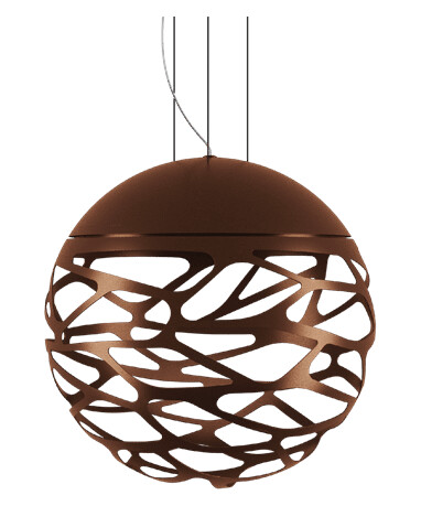 Lodes Kelly Sphere Taklampe Ø50 Kobberaktig Bronse
