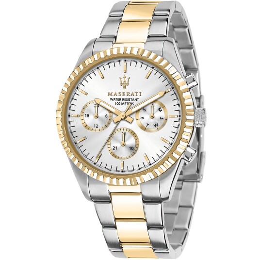 Maserati Competizione R8853100021 - Herre - 43 mm - Analog - Kvarts urverk - Mineralglas