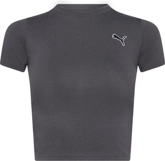 PUMA Ess Elevated Tee   Grey   152
