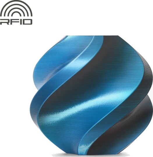 Bambu Lab Bambu Lab PLA Silk Multi-Color Phantom Blue 13916 Med spole 1kg