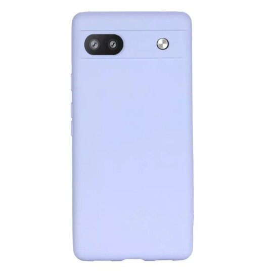 INCOVER Google Pixel 6a Liquid Silikon Deksel med Stropp - Lilla