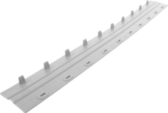 Argo Låsrails 5 Mm Argo Greenbinder 421051 Hvit 50 Stk