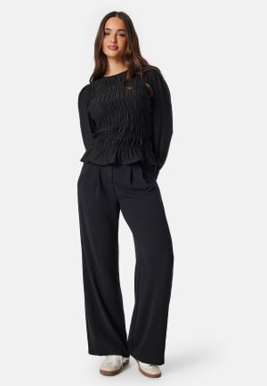 Happy Holly Comfy Suit Pants Black 44/46