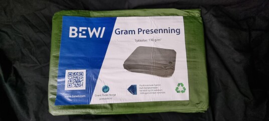 PRESENNING 6X8M 130 G/M2 GRØNN
