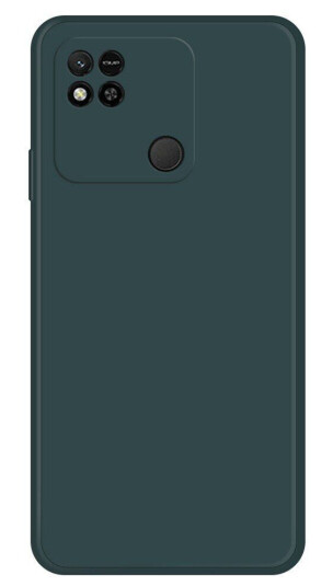 INCOVER Xiaomi Redmi 10A Fleksibelt Plastdeksel - Mørk Grønn