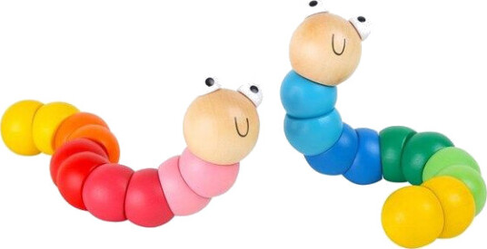 Small Foot  Wooden Caterpillar Motor Skills