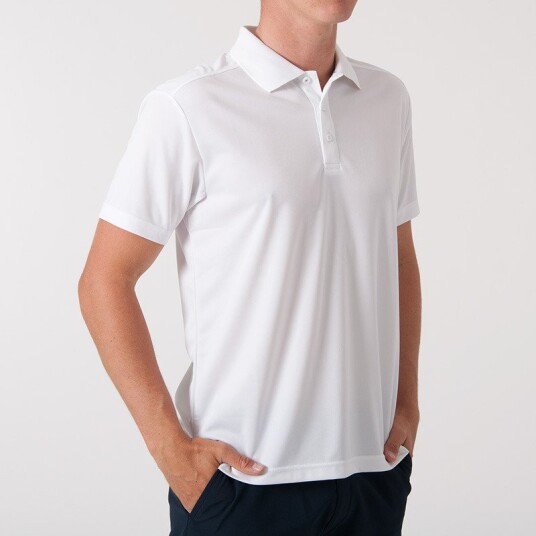 Cutter & Buck Kelowna Hvit Golf pologenser herre White (000) XXXX Large