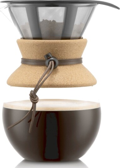 Bodum Pour Over kaffebrygger med evighetsfilter 1 l Bodum Pour Over kaffebrygger med evighetsfilter 1 l