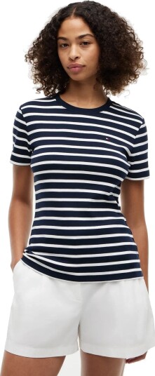 Tommy Hilfiger Slim Cody C Nk Ss Navy 1 X