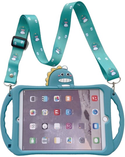 Trolsk Barnedeksel med Reim - Dino iPad Air 11/Pro 11 (2024-2025) Trolsk Barnedeksel med Reim - Dino iPad Air 11/Pro 11 (2024-2025)