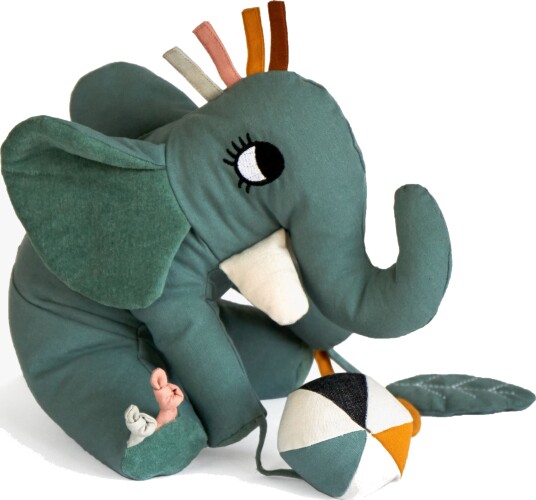 Roommate Roommate Aktivitetsleke Elefant Sea Grey Roommate Roommate Aktivitetsleke Elefant Sea Grey